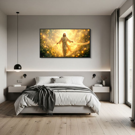 "Seelengarten" 3D Kristallporzellan Gerahmte Wandkunst